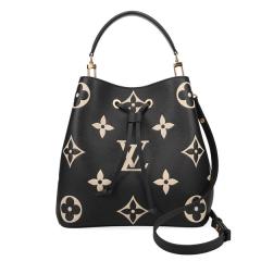 ���C���B�g�� �o�b�O ���f�B�[�X LOUIS VUITTON �o�C�J���[ ���m�O�����A���v�����g �l�I�m�GMM �u���b�N �x�[�W�� M45497 �В� �n���h�o
