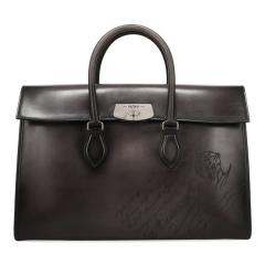 �x�����b�e�B �o�b�O �����Y BERLUTI �G�~�[�I �u���[�t�P�[�X �l�� �O���[�W�� 310384
