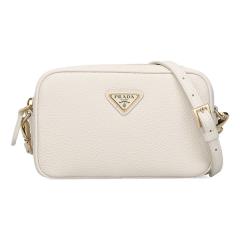 �v���_ �o�b�O ���f�B�[�X PRADA ���U�[�~�j�o�b�O 1NF060 2DKV F0009 BIANCO �z���C�g �V�����_�[�o�b�O �|�V�F�b�g