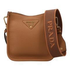 �v���_ �o�b�O ���f�B�[�X PRADA ���B�b�e���_�C�m �\�t�g���U�[ �~�j�V�����_�[�o�b�O 1BH191 2DKV F03V8 CARAMEL �L��������