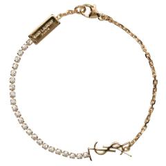 �T�����[���� �u���X���b�g ���f�B�[�X SAINT LAURENT �J�T���h�� �`���[���u���X���b�g 712345 Y1526 8066 �S�[���h �T�C�YM
