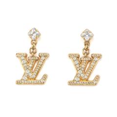 ���C���B�g�� �s�A�X ���f�B�[�X LOUIS VUITTON �s�A�X���f�BLV �S�[���h M01844