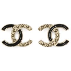 �V���l�� �s�A�X ���f�B�[�X CHANEL �R�R�}�[�N ABG219 B21624 U3083 �u���b�N+�V�����p���S�[���h