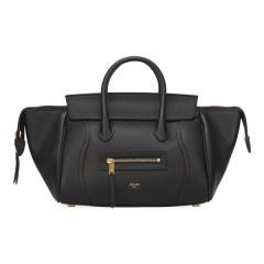 �Z���[�k �o�b�O ���f�B�[�X CELINE ���g�����Q�[�W 108J 3056 38NO �u���b�N