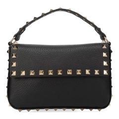 ���@�����e�B�m �o�b�O ���f�B�[�X VALENTINO ���b�N�X�^�b�Y �O���C���J�[�t�X�L�� �|�[�` W2P0W07 VSH 0NO �u���b�N