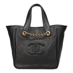 �V���l�� �o�b�O ���f�B�[�X CHANEL �~�j�V���b�s���O�o�b�O AS6199 B25388 94305 �u���b�N �S�[���h����