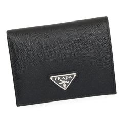 �v���_ ���z ���f�B�[�X PRADA �T�t�B�A�[�m�g���C�A���O�����z 1MV204 QHH F0632 NERO �u���b�N �V���o�[���� ��܂���z