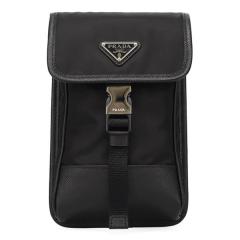 �v���_ �o�b�O �����Y PRADA ���i�C���� �X�}�[�g�t�H���P�[�X 2ZH109 2DMH F0002 NERO �u���b�N �V�����_�[�o�b�O