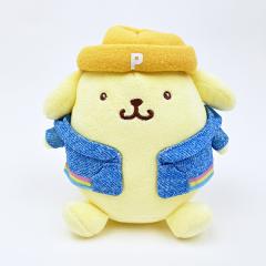 ポムポムプリン　マスコット　2000年　サンリオ　ぬいぐるみ　平成レトロ サンリオ レトロ ポムポムプリン ぬいぐるみ 2000年 レア サンリオ