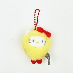 キールホダ　タグなし プードルぬいぐるみ ハローキティ サンリオ ハローキティ｜バッグに付けて可愛い フェイスタグマスコット ぬいぐるみ・マスコット