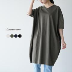 RXg Commencement VlbN RN[VGbg vI[o[ s[X V neck onepiece fB[X 2022t C-076