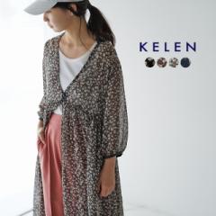 y\񏤕iz P/KELEN Be[W t[ hX R[g/VINTAGE FLOWER DRESS COAT MADI fB[X 2023t LKL23HOP2004 