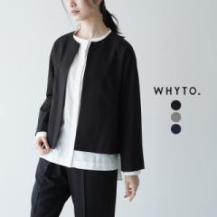 zCg/WHYTO. m[J[ WPbg/NO COLLER JACKET fB[X 2023t WHT23HJK4021 