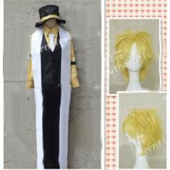 DK733VOCALOID/鏡音レン風/イカサマ⇔カジノ/コスプレ衣装+ウィッグ