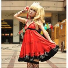 DK2118 東方project レミリアスカーレット　同人服　コスチューム、コスプレ　　コスプレ衣装　完全オーダメイドも対応可能 196923134_1.jpg