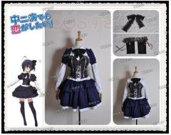 送料無料 中二病でも恋がしたい！ 小鳥遊 六花 たかなし りっか ロリータ Lolita コスプレ衣装 COS  高品質 新品 Cosplay アニメ コスチ 209072961_1.jpg