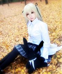 ヨスガノソラ  縁の空  春日野 穹 （かすがの そら）　風　コスプレ衣装＋ウイッグセット　コスチューム　オーダメイドも対応可能 275643290_1.jpg