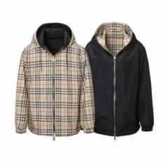 [] o[o[ BURBERRY o[VuWPbg t[fbhWPbg Y REVERSIBLE Vintage CHECK HOODED JACKET