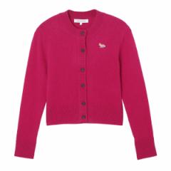 [] ]Lcl MAISON KITSUNE J[fBK fB[X BABY FOX PATCH FITTED CARDIGAN