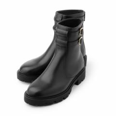 [] Z[k CELINE ANu[c fB[X MARGARET DOUBLE BUCKLE ZIPPED BOOT 35