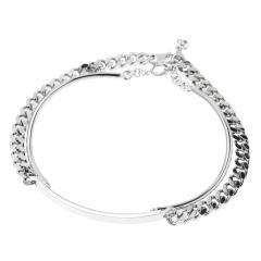 �G���G�� 6 ���]���}���W�F�� MM6 Maison Margiela �l�b�N���X ���f�B�[�X MIXED CHAIN NECKLACE