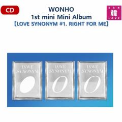 EHm 1W~jAo LOVE SYNONYM #1. RIGHT FOR ME o[W_ WONHO CD Ao/܂Fʐ^(8804775147661-01)