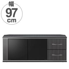 �e���r�� ���[�{�[�h ���_���f�U�C�� �w�ʎ��[�t �A�b�V���O���[ ��96.5cm �i �e���r�{�[�h ���[ �u���b�N �O���[ �ؖ� TV�� TV�{�[�h �V