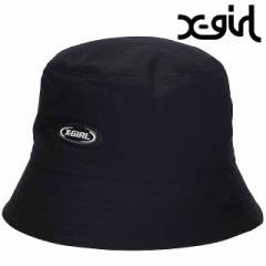 ySALEzGbNXK[ X-girl fB[X u[NI[oS oPbgnbg [105233051009 FW23] BROKEN OVAL LOGO BUCKET HAT X