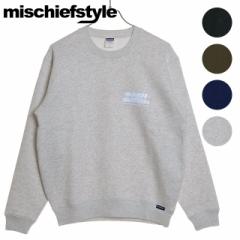 ~X`[tX^C mischiefstyle c[~ISXEFbgVc [OG011] 2 MILLION LOGO SWEATSHIRT YEfB[X gbvX 