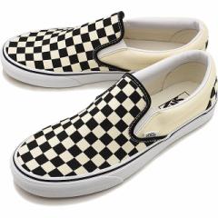 oY VANS Xb| NVbN XbvI CLASSIC SLIP-ON YEfB[X @Y Xj[J[ BLACK AND WHITE CHEKERBOAR