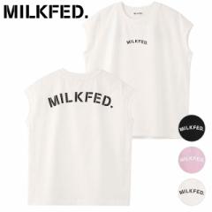 y30OFF^SALEz~NtFh MILKFED. fB[X t`X[u gbv [103232013015 SU23] FRENCH SLEEVE TOP gbvX m[X