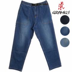 O~` GRAMICCI Y Xgb`fj [Ye[p[hbWpc [G3FU-P052 SS24] STRETCH DENIM LOOSE TAPERED RIDGE PANT 