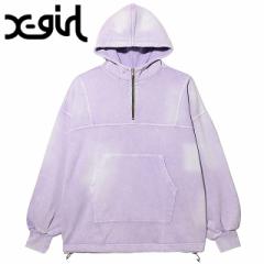 GbNXK[ X-girl fB[X XEFbg AmbNp[J[ [105241012012 SS24] SWEAT ANORAK PARKA xgirl gbvX t[fB[ 