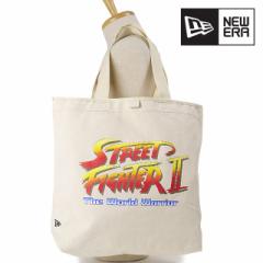 j[G NEWERA R{obO LoXg[g Xg[gt@C^[2 [14122149 SS24] 14L CANVAS TOTE Street Fighter II YE