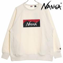 ySALEziK NANGA Y GRnCubh {bNXS XEFbgVc [NW2311-1F201 SS24] ECO HYBRID BOX LOGO SWEATSHIRT g