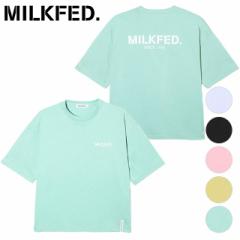 ~NtFh MILKFED. fB[X x[VbN V[gX[ueB[ [103241011005 SS24] BASIC S/S TEE gbvX TVc  y