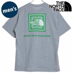 UEm[XEtFCX THE NORTH FACE Y V[gX[uo_iXNGASeB[ [NT32446-Z SS24] S/S Bandana Square Logo T