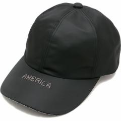 JV CA4LA 6plLbv [CAW00590 SS24] AMERICA CAP YEfB[X Xq BLACK