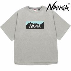 iK NANGA Y GRnCubh {bNXS [YtBbgeB[ [NW2311-1G209 SS24] ECO HYBRID BOX LOGO LOOSE FIT TEE g