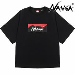 iK NANGA Y GRnCubh {bNXS [YtBbgeB[ [NW2311-1G209 SS24] ECO HYBRID BOX LOGO LOOSE FIT TEE g