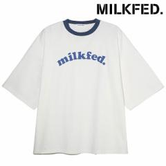 ~NtFh MILKFED. fB[X N[p[ rbO V[gX[u gbv [103242013004 SU24] COOPER BIG S/S TOP gbvX  r