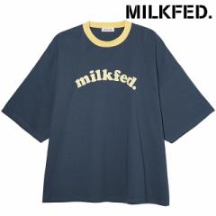 ~NtFh MILKFED. fB[X N[p[ rbO V[gX[u gbv [103242013004 SU24] COOPER BIG S/S TOP gbvX  r