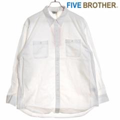 t@CuuU[ FIVE BROTHER Y [NVc ChtBbg [152463S SS24] WORK SHIRTSiWIDEj gbvX  JWAV