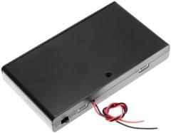 単3電池用 電池ボックス 8本 直列 12V 電池ケース ON/OFFスイッチ付き