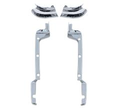 三菱 ふそう 20 キャンター ワイド メッキ バンパー コーナー 左右