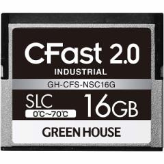 GREEN HOUSE [GH-CFS-NSC16G] CFast2.0 SLC 0x`70x 16GB 3Nۏ