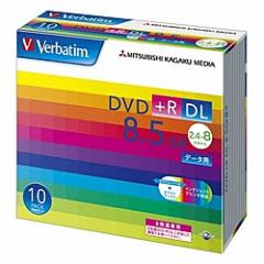 Verbatim [DTR85HP10V1] DVD+R DL 8.5GB PCf[^p 8{Ή 10XP[X Ch\