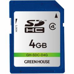 GREEN HOUSE [GH-SDC-D4G] SDHCJ[h NX4 4GB