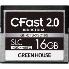 GREEN HOUSE [GH-CFS-XSC16G] CFast2.0 SLC -40x`85x 16GB 3Nۏ