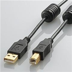 ELECOM [U2C-BF50BK] USB2.0P[u/tFCgRAt AB^Cv/5.0m(ubN)